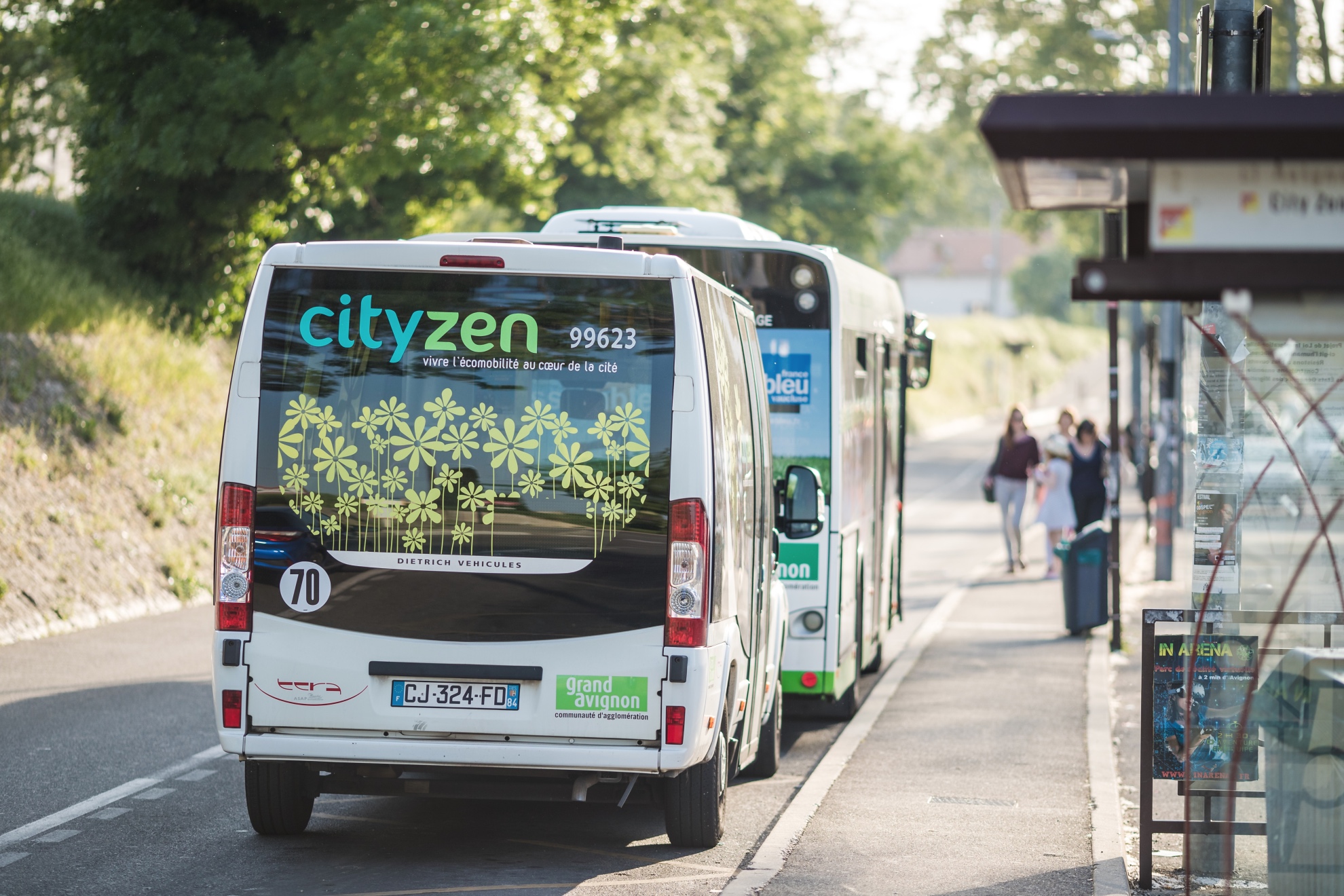 Navettes centreville  Orizo, Transports en commun du Grand Avignon